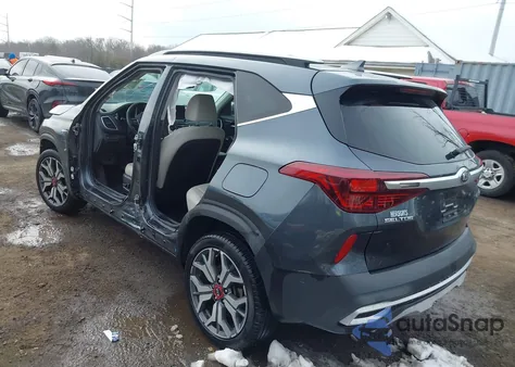 2021 Kia Seltos Sx Turbo из США, поврежденный, VIN KNDETCA29M7203707